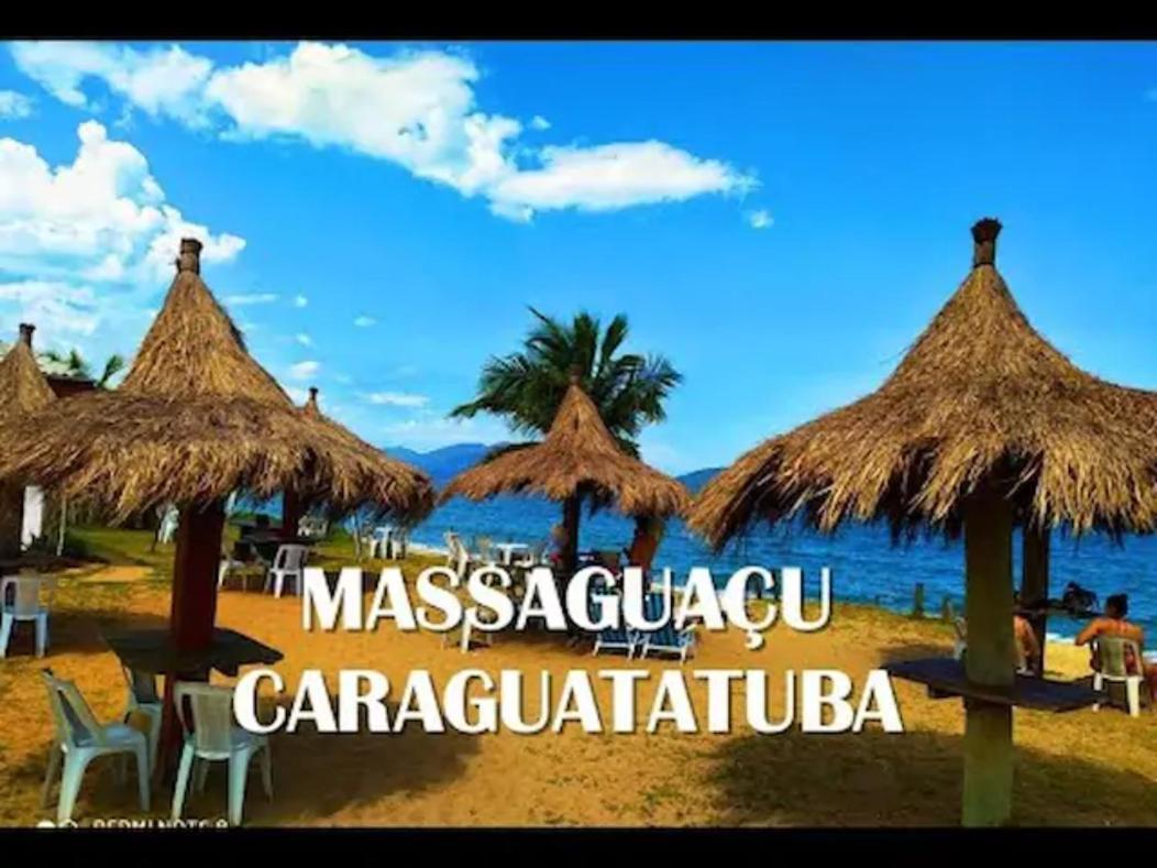 Apartment Todo Azul Do Mar-condominio! Caraguatatuba